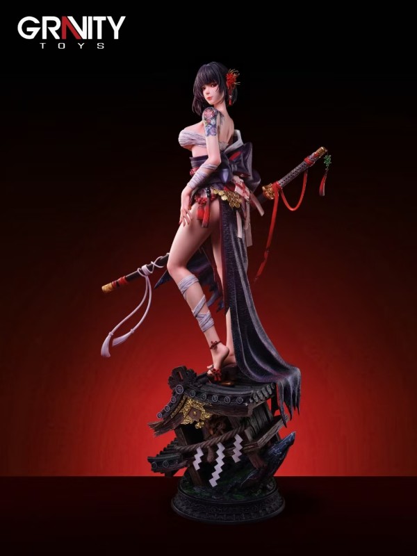 Gravity Toys Oiran the other shore Hot Sexy 1/4 Statue